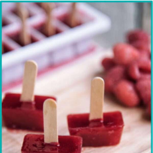 Raspberry Popsicles